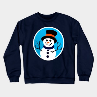 Winter Wonderland Snowman: A Whimsical Design for T-Shirts, Mugs and Stickers Crewneck Sweatshirt